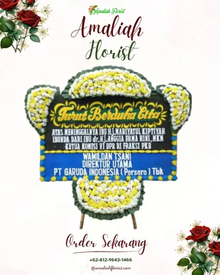 Papan Bunga Duka Cisero